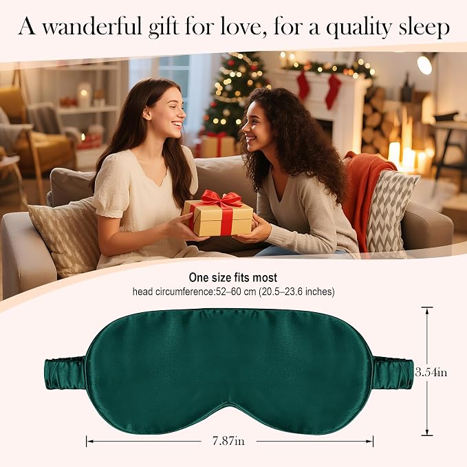 SilkDream 100% Mulberry Silk Sleep Mask Eye Mask - Image 6