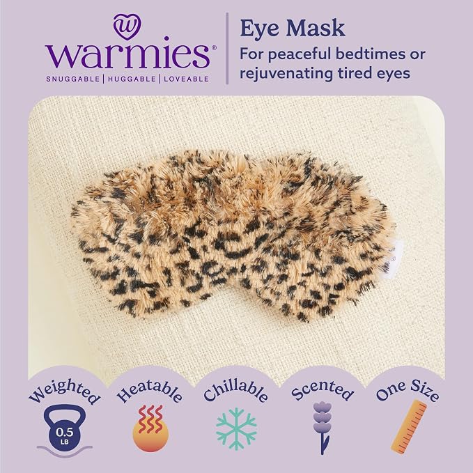 warmies Microwavable Eye Mask for Warmth & Comfort - Image 2
