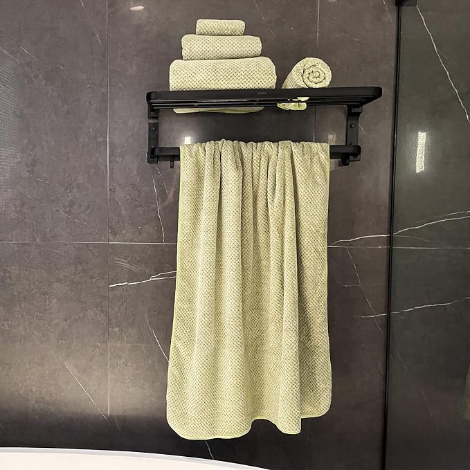Extra Large Bath Towels Set for Bathroom 30x60 Inches Super Soft Light Weight - Image 4