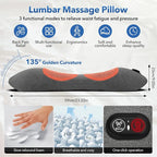 3-in-1 Rechargeable Heated Back Massager, Mothers Day Pillow Gifts - Image 7