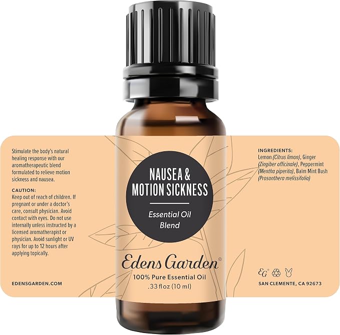 Edens Garden Nausea & Motion Sickness Essential Oil Blend- 100% Pure Premium - Image 9