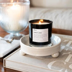 Sunlit Linen Luxury Scented Candles, 9oz Soy Wax Candles - Image 3