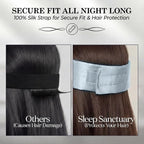 SLEEP SANCTUARY 100% Pure Mulberry Silk Sleep Mask - Image 5