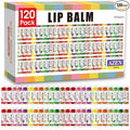 AZEN 120 Pack Lip Balm Bulk, Moisturizing Lip Balms by AZEN