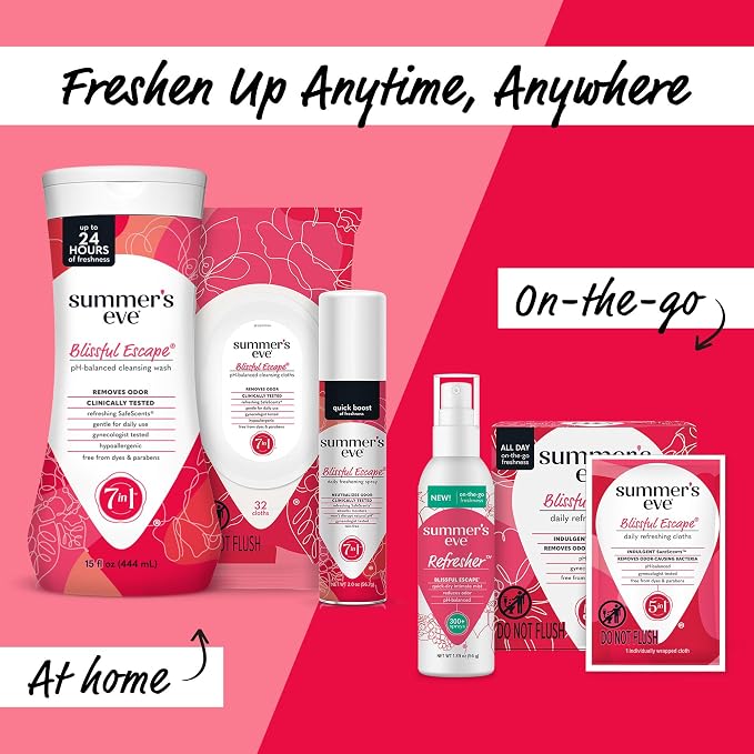 Summer's Eve Blissful Escape Daily Refreshing All Over Feminine Body Wash - Image 5