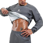 HOTSUIT Men Sauna Suit Sweat Suits Durable Gym Exercise Workout Jacket by HOTSUIT