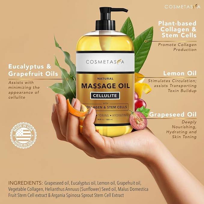 Large Cellulite Massage Oil - Image 2