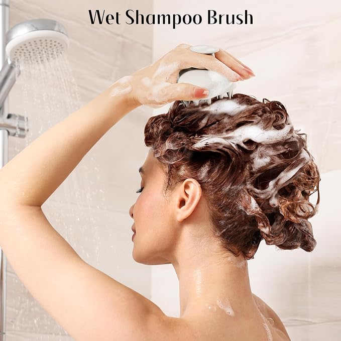 HEETA Scalp Scrubber Shampoo Brush, Scalp Massager Tool - Image 2