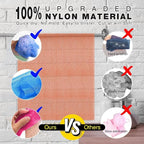 UJFQBH 3 Pieces African Bath Sponge African Net Long Net Bath Sponge - Image 5