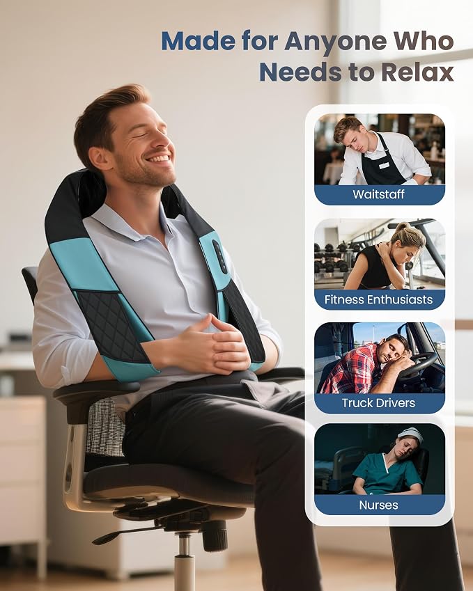 COMFIER Cordless Neck Massager - Image 3
