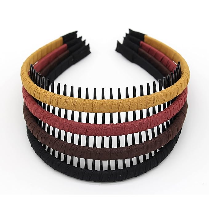 JOBAND fashion head bands for women tooth comb hair hoop Comfy non slip hair by JOBAND
