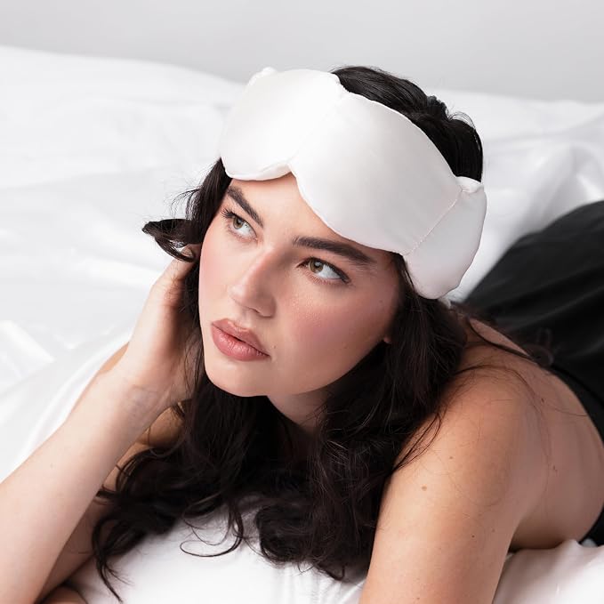 Nodpod Mineralized Silk Gentle Pressure Sleep Mask - Image 4
