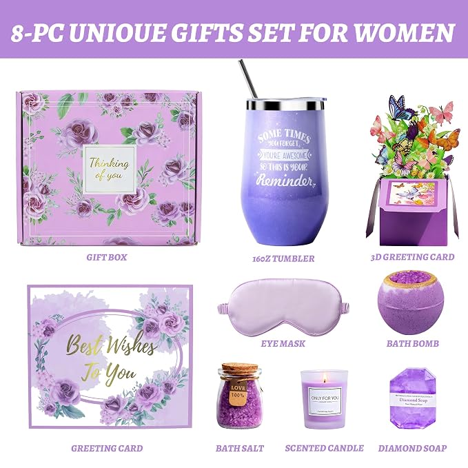 Birthday Gift for Women Spa Gift Set - Image 2
