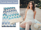Premium Turkish Beach Towel – 100% Cotton, Quick Dry, Sand Free, Oversized - Image 5