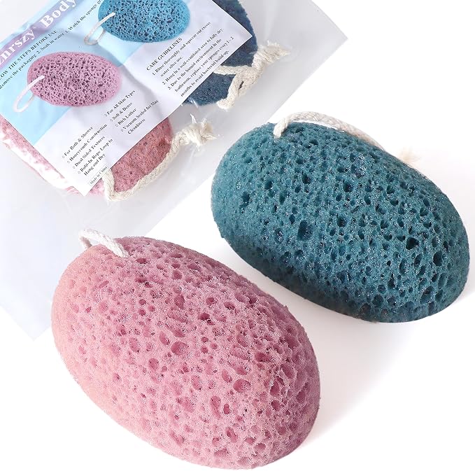 Shower Sponge for Body, Soft Loofah Puff Foam Sponges Gentle Cleansing & - Image 7
