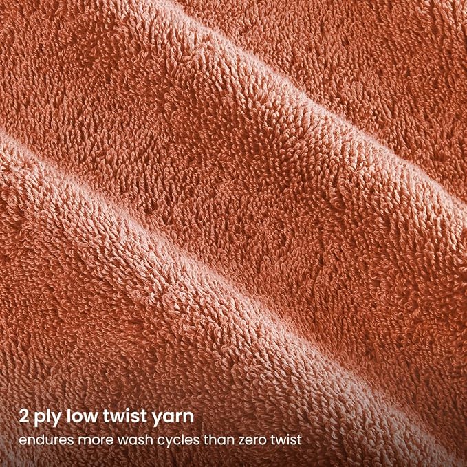BIOWEAVES 100% Organic Cotton 700 GSM Luxury Bath Towels - Image 4