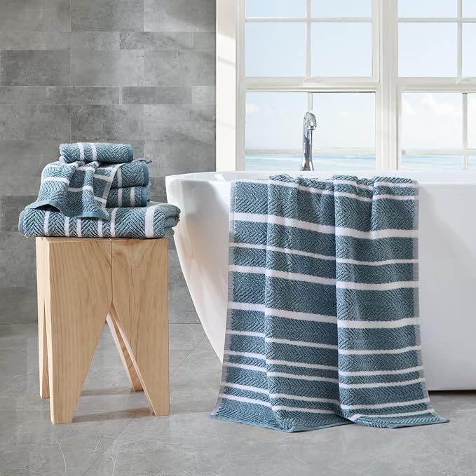 Nautica - Bath Towels, 100% Soft & Absorbent Plush Cotton Towels - Image 2