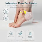 Purederm Exfoliating Heel Mask – Heel Peeling masks gently remove calluses from - Image 2