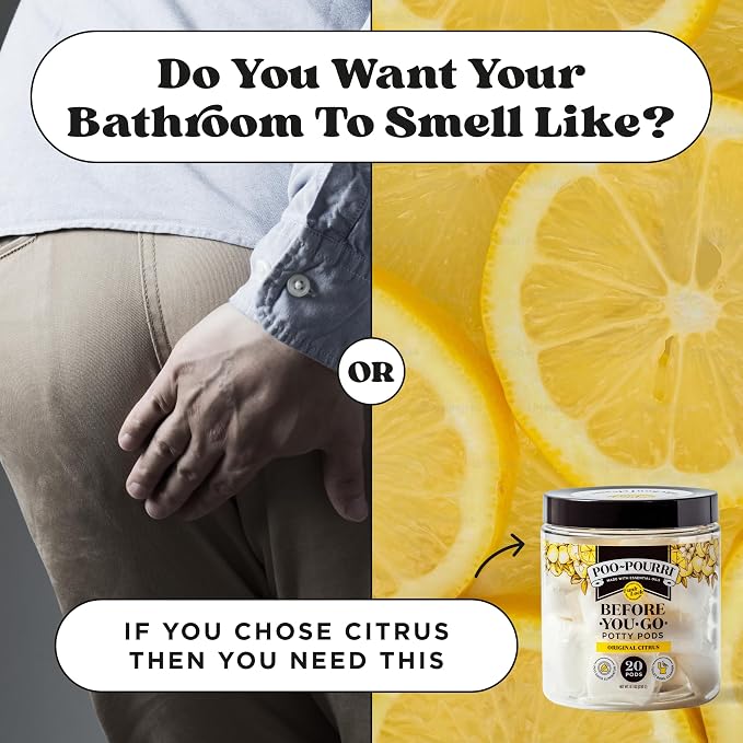 Poo-Pourri Before-You-Go 2-in-1 Toilet Potty Pods, Original Citrus, Bathroom - Image 8