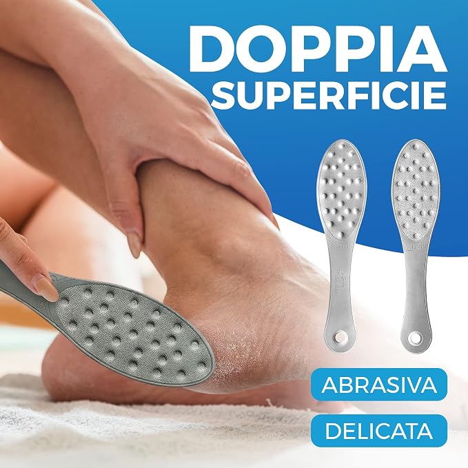 Stainless Steel Foot Scraper | Professional Double-Sided Foot File Callus - Image 2