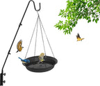 VUWEZ Hanging Bird Bath, Hanging Bird Water Feeder - Image 4