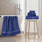 Amazon Basics 6-Piece Fade-Resistant 100% Cotton Towel Set, Soft and Absorbent - Image 11
