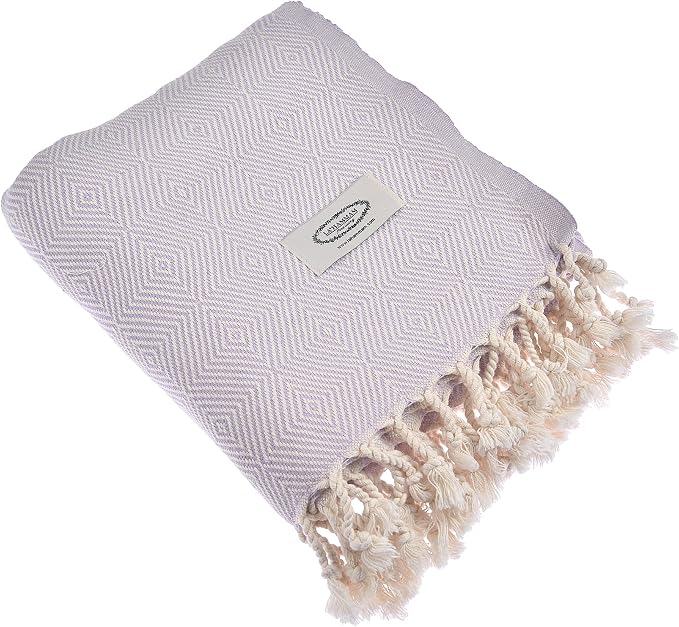 Personalized Embroidered Beach Towel | Throw Blanket, Easy Carry, Sand Free - Image 3