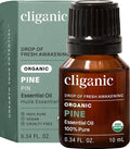 Cliganic Organic Pine Essential Oil, 100% Pure Natural Undiluted, by Cliganic