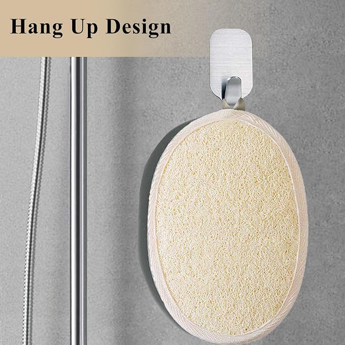 Loofah Sponge Pads Natural Organic Bath Luffa Sponges Pads Natural Bath Shower - Image 5