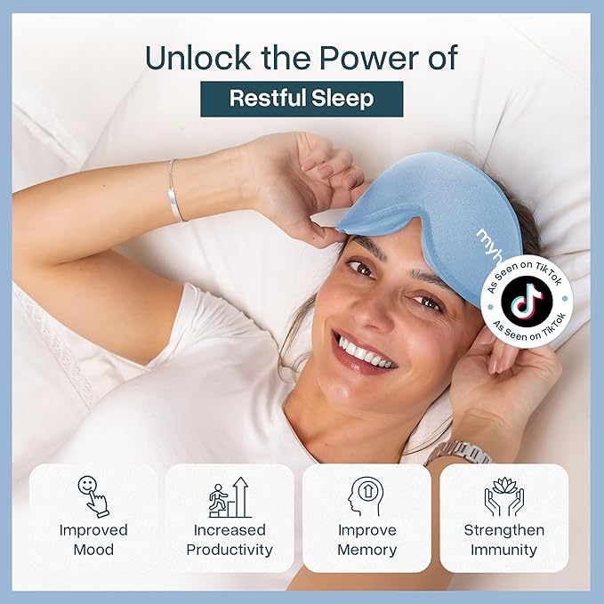 MyHalos® Sleep Mask – 3D Blackout Eye Mask - Image 2