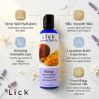 Lick Mango Scented Aromatic Bath Oil - Image 2
