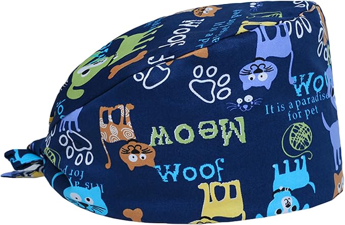 Cute Printed Working Cap for Women/Men - Image 4