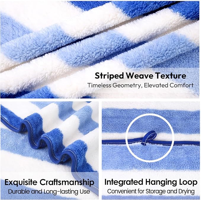 JML Bath Towels, Large Microfiber Towel Set, Ultra Soft, Super Absorbent - Image 3