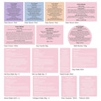 33 Pcs Mother's Day Gift for Mom, Rose Facial Skin Care Set, Bath & Body Spa - Image 9