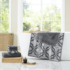 Modern Threads Amaris 6-Piece Reversible Yarn Dyed Jacquard Towel Set - Image 2