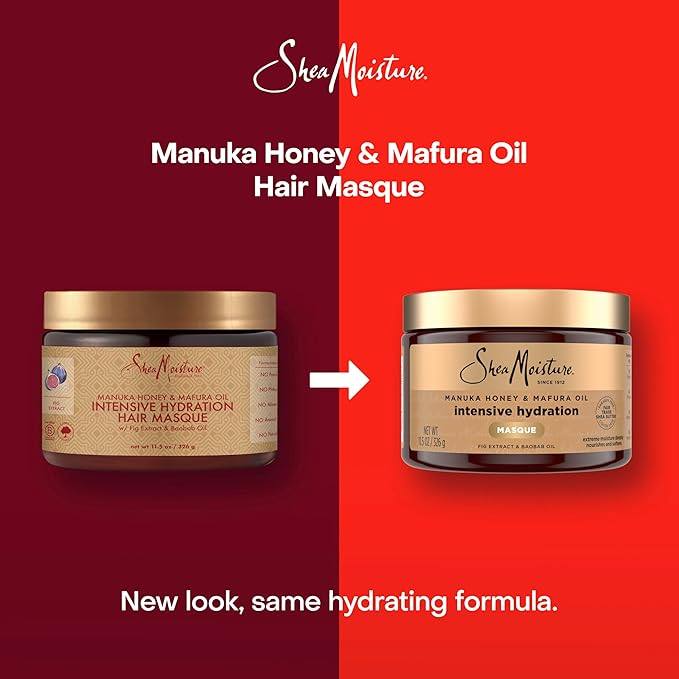 Shea Moisture Intensive Hydration Hair Masque Manuka Honey & Mafura Oil - Image 3