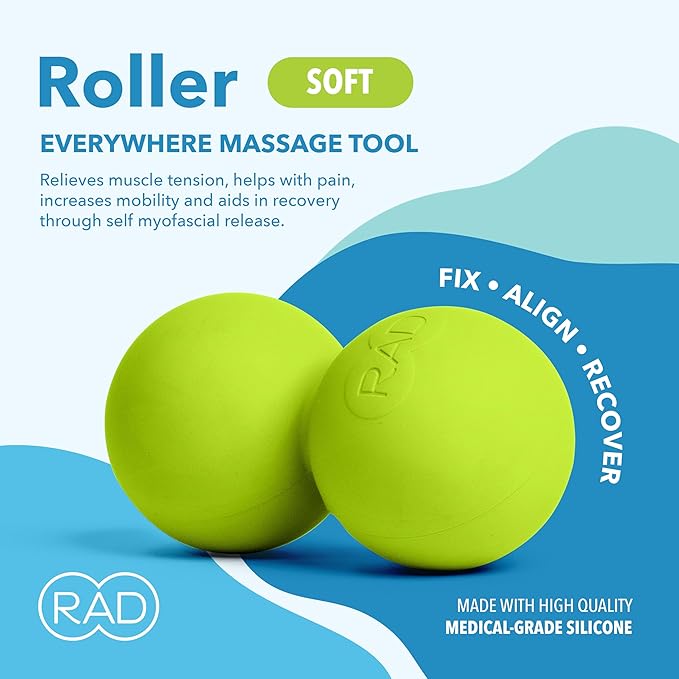 RAD Roller Soft Peanut Roller Ball Massager - Image 2