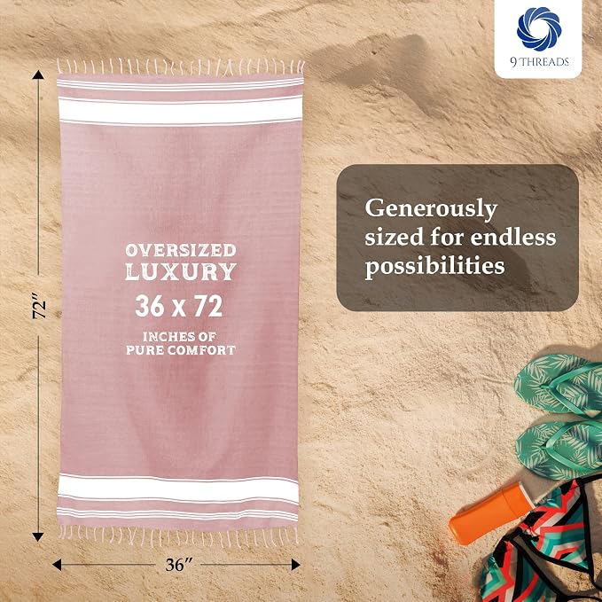 Cotton Turkish Beach Towel - Image 5