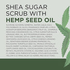 Dr Teal's Shea Sugar Body Scrub, Cannabis Sativa Hemp Seed Oil - Image 10
