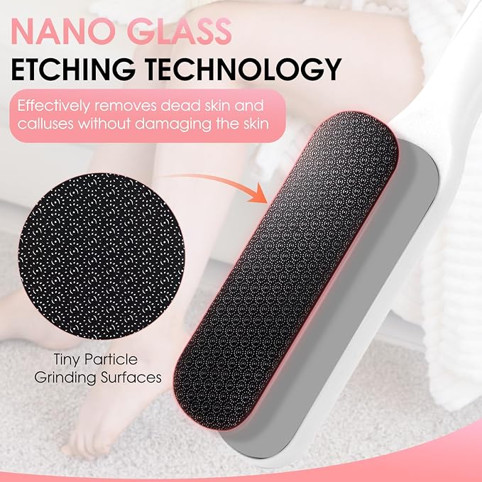 Pedicure Brush, File Callus Remover Dead Skin Nano Glass Remover - Image 2