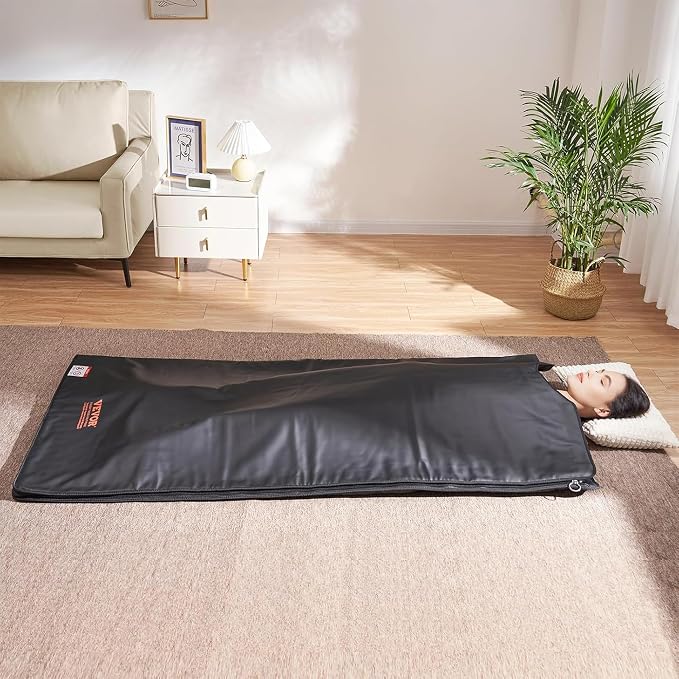 VEVOR Sauna Blanket for Detoxification, Portable Far Infrared Sauna for Home - Image 7