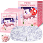 XPCARE 24 Pack Steam Eye Masks for Dry Eyes, SPA Warm Sleep Eye Mask, by XPCARE