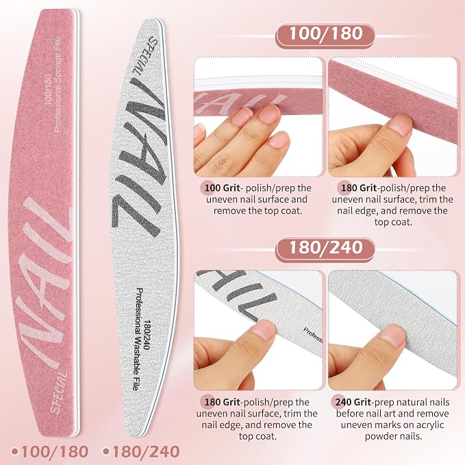 Nail Care Kit, Nail Files and Nail Buffer, Manicure Kit - Image 5