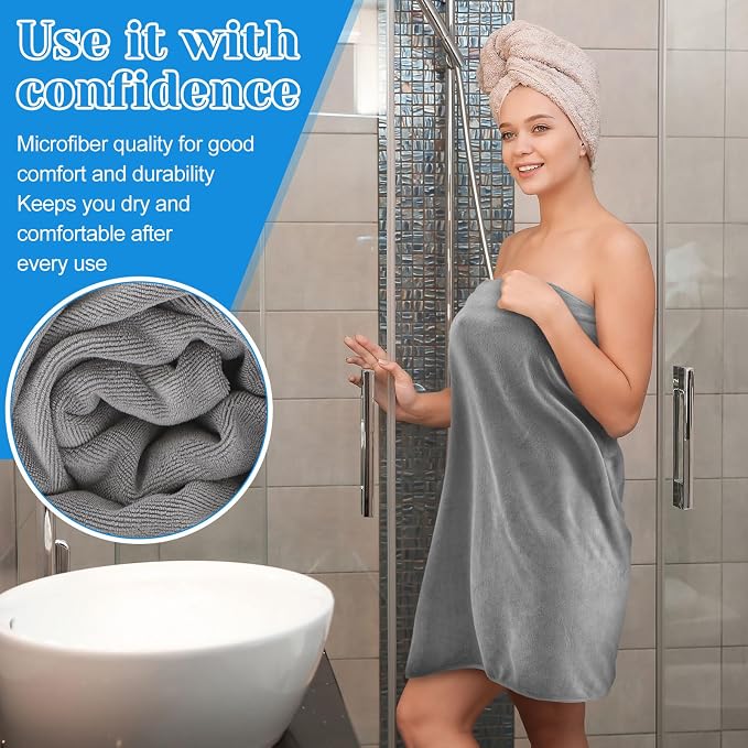 SmoothNovelty 16 Pack Microfiber Bath Towels Bulk 27'' x 60'' Oversized Beach - Image 5