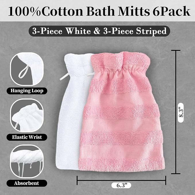 VOOVA & MOVAS 6-Pack Wash Mitts - Image 2
