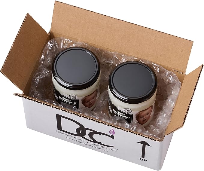 Baby Powder Two Pack Odor Eliminating Highly Fragranced Candle - Image 3
