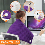 Deepsoon Heating Pad, Electric Heating Pads - Image 5