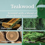 Hemlock Park Crackling Wood Wick Candle Handcrafted - Image 2