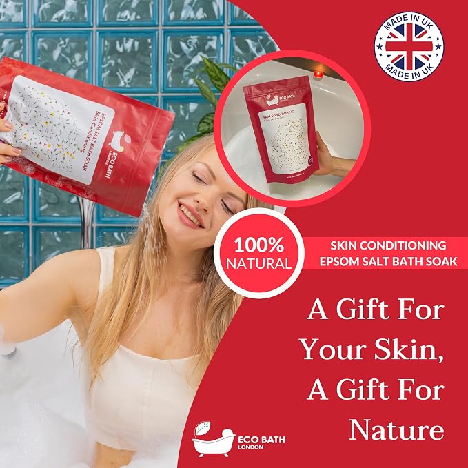 Eco Bath London Skin Conditioning Epsom Salt Bath Soak - Image 6