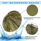 Jumbo Size Shower Cap 2 PCS Waterproof Shower Caps - Image 8